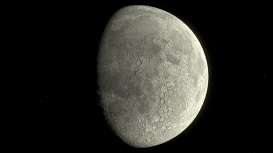3D Graphics: Moon